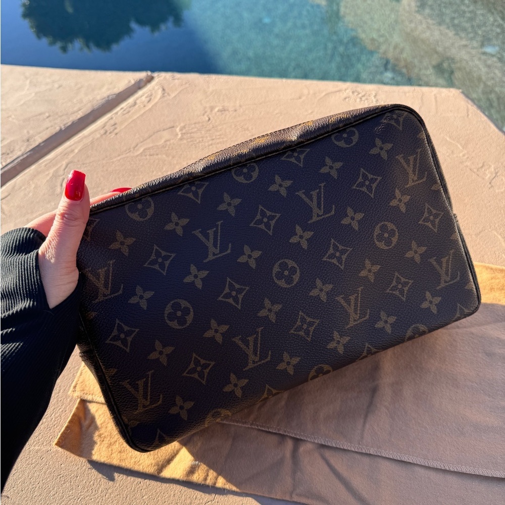 Louis Vuitton Brown Monogram Pouch